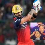 ఒక్క పరుగు తేడాతో అర్ధ సెంచరీ మిస్ చేసుకున్న కోహ్లీ.. వైరల్ అవుతున్న అనుష్క రియాక్షన్