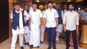 డీలిమిటేషన్ వ్యతిరేక సమావేశంలో దక్షిణాది సీఎంలు — స్టాలిన్, రేవంత్ రెడ్డి, పినరయి విజయన్