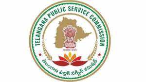 తెలంగాణ పబ్లిక్ సర్వీస్ కమిషన్ (TGPSC) అధికారిక లోగో మరియు కాలుష్య నియంత్రణ మండలి నోటిఫికేషన్ వివరాల పోస్టర్.