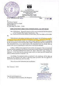 Thousand Pillar Temple Restoration