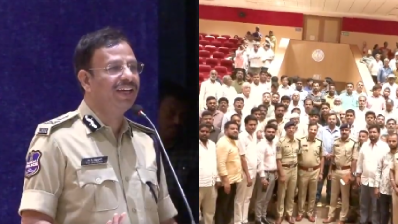 వీసీ సజ్జనర్, రోడ్డు భద్రత హైదరాబాద్