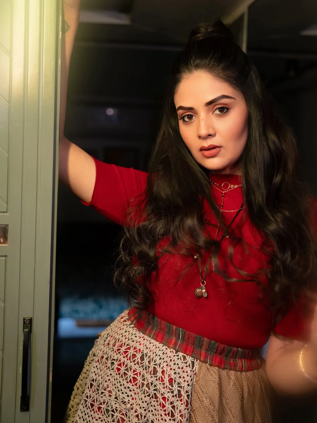 anchor sreemukhi latest crazy photos
