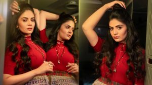 anchor sreemukhi latest crazy photos