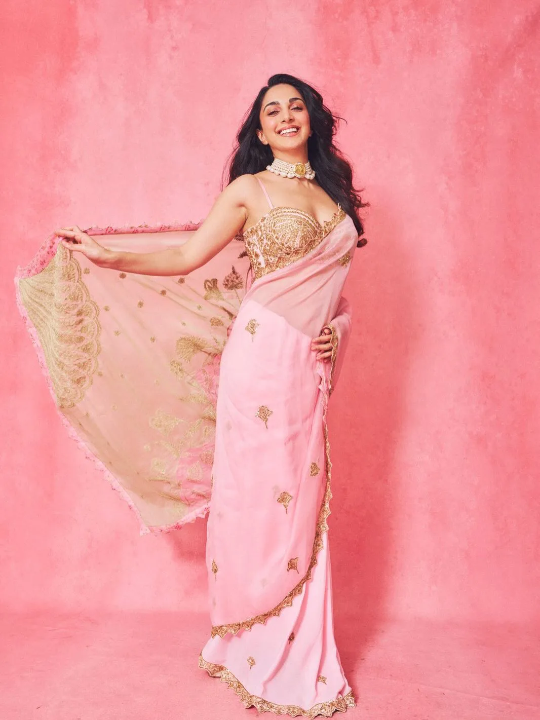 kiara advani latest photos in saree