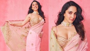 kiara advani latest photos in saree
