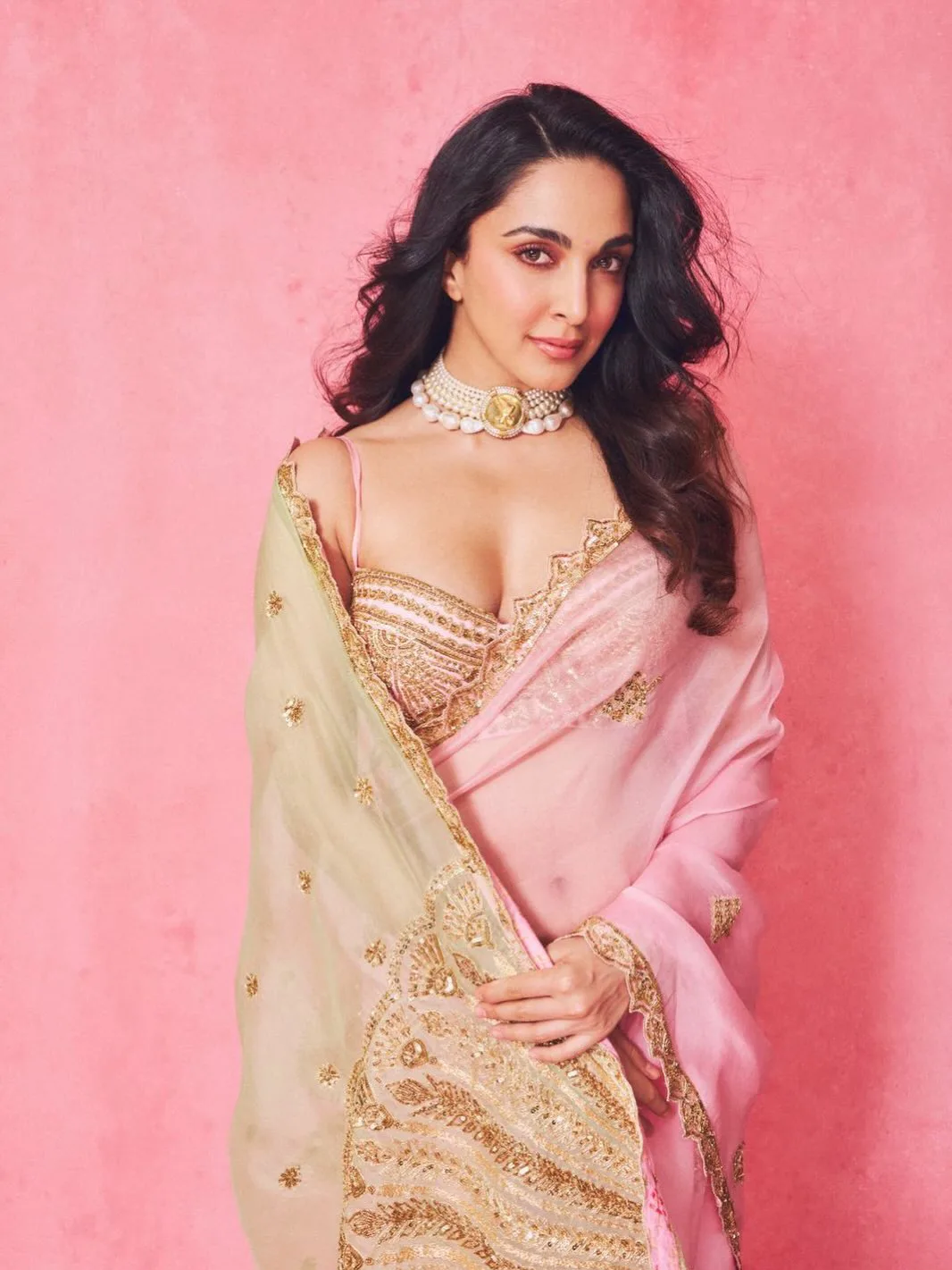 kiara advani latest photos in saree