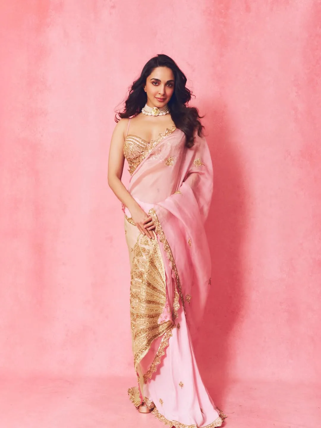kiara advani latest photos in saree