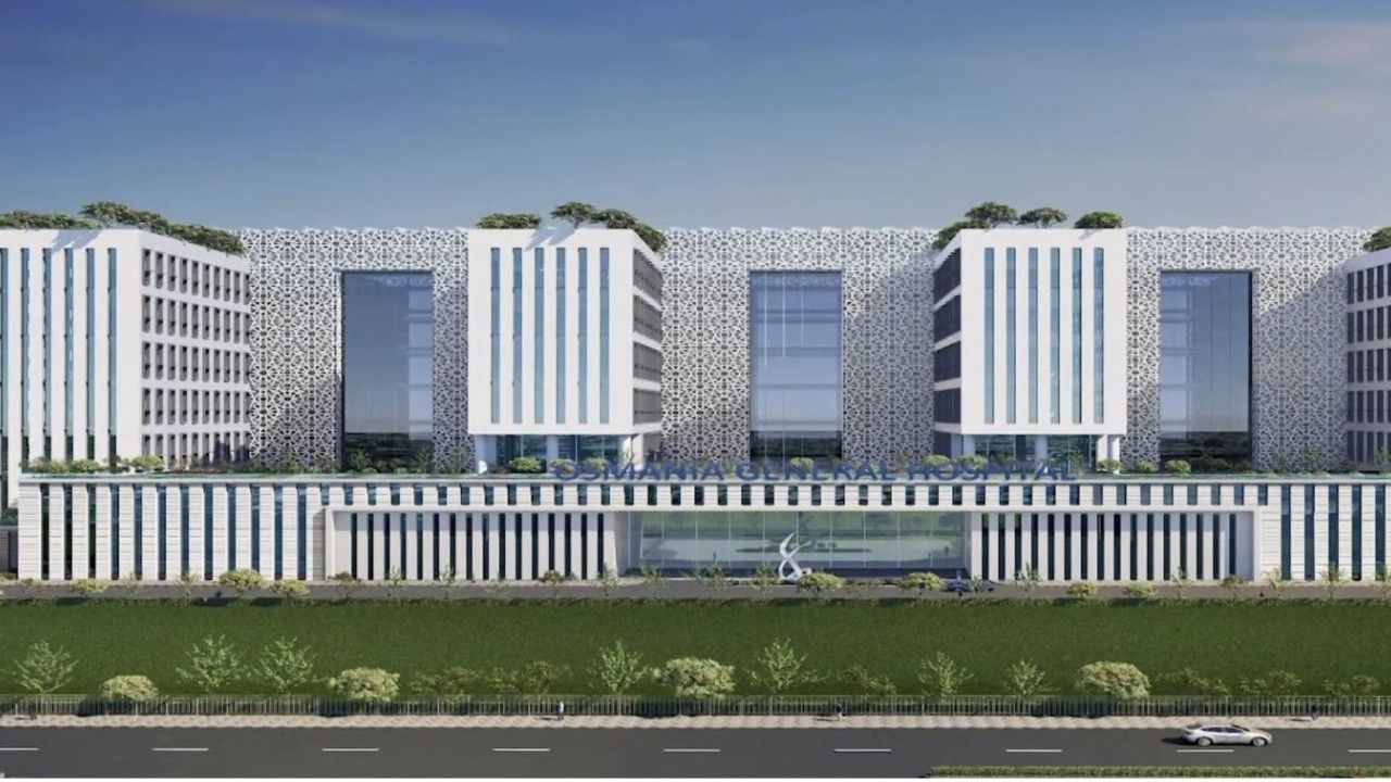 New Osmania Hospital Hyderabad Rs 2700 Crore Construction Underway 2000 Beds Robotic Surgery by 2028