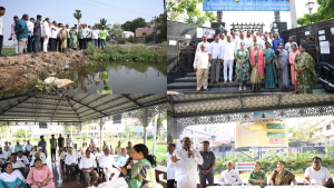 సైబరాబాద్ మునిసిపల్ కార్పొరేషన్ కమిషనర్ "వన్ వార్డ్ ఎవ్రీ డే" కార్యక్రమంలో భాగంగా ఆర్సీ పురం వార్డు 268లో క్షేత్రస్థాయి తనిఖీ నిర్వహించారు.