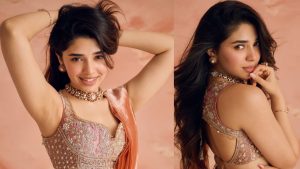 star beauty krithi shetty stunning looks in saree