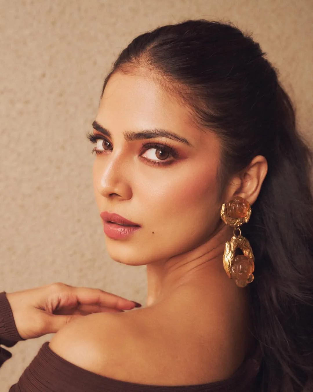 the raja saab beauty malavika mohanan latest photos