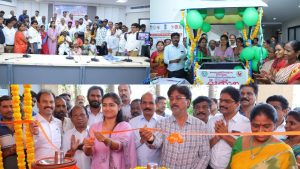 Development programs launched in Hanumakonda including adoption help desk, public services, and welfare initiatives under Telangana government plan.