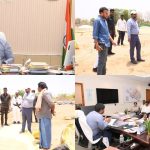 అకాల వర్షాలు తడిపినా రైతులకు న్యాయం  మంచిర్యాల కలెక్టర్ ధాన్యం కొనుగోలు కేంద్రాల తనిఖీ