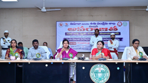 మిషన్ అపరాజిత నిజామాబాద్ - గృహహింసకు జీతం నిలిపివేత