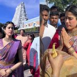 రామ్‌చరణ్ ‘పెద్ది’పై భారీ అంచనాలు.. తిరుమ‌ల శ్రీ‌వారి సేవ‌లో జాన్వీ క‌పూర్‌