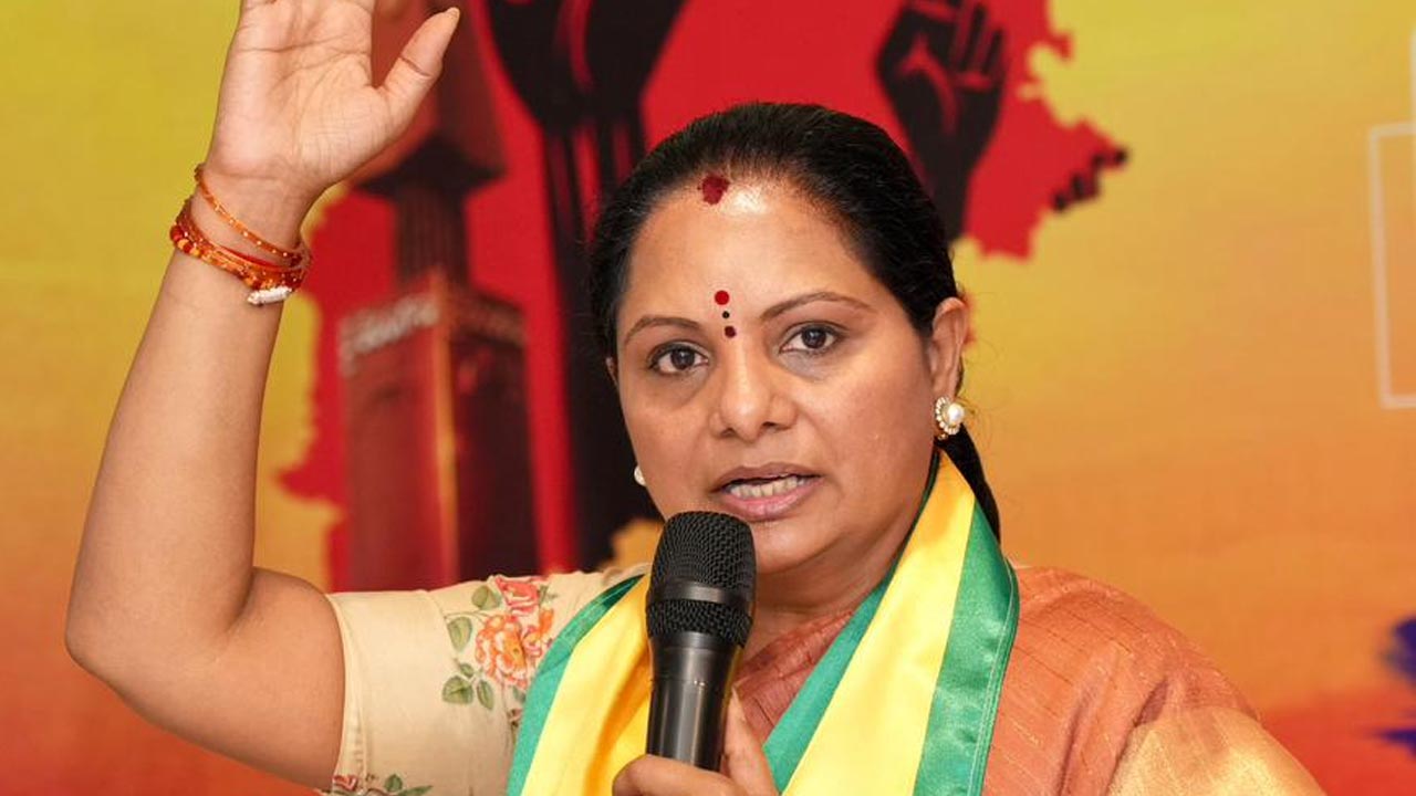 Kavitha Fires Salvo at Andhra Parties, Says Telangana Identity Under Threat