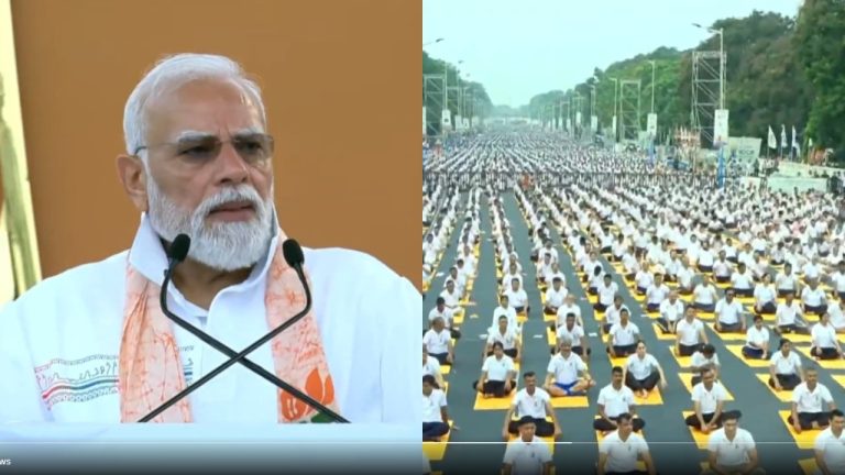 PM Modi International Yoga Day 2026 Kolkata Yoga Even