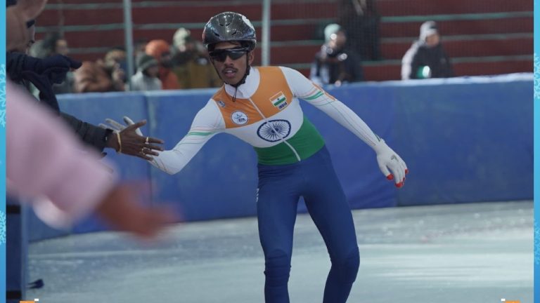 Pranav Madav ice skating gold medals