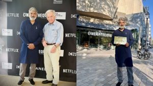 SS Rajamouli Honoured in Paris Cinémathèque Française