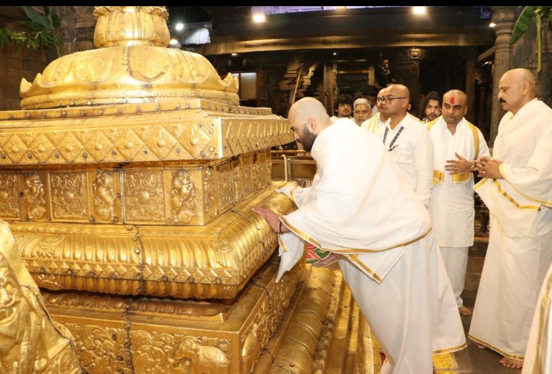 anant-ambani-tirupati-darshan