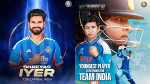 Shreyas Iyer Captain, Vaibhav Suryavanshi