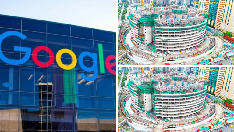 Google Hyderabad mega campus construction update