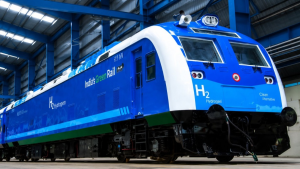 India first hydrogen train launch