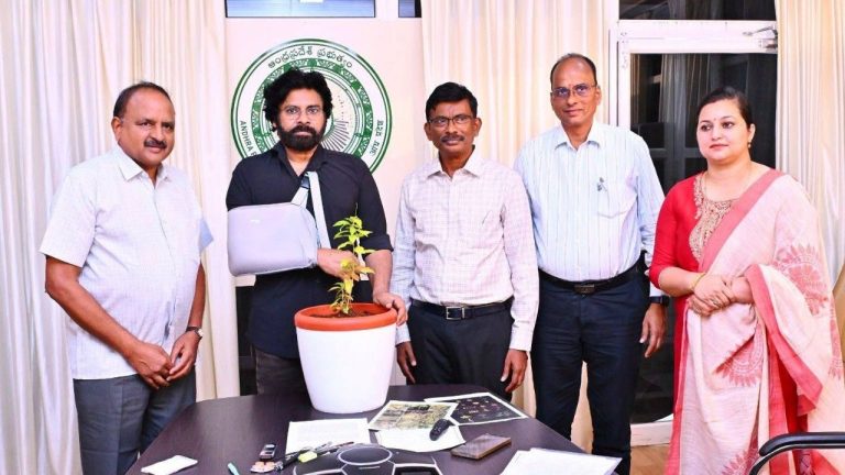 Pawan Kalyan Names Newly Discovered Plant Species in Tirupati