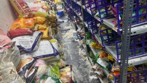 Zepto store Mallepally Hyderabad food safety raid