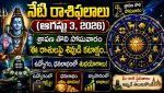 Daily Horoscope August 3 2026