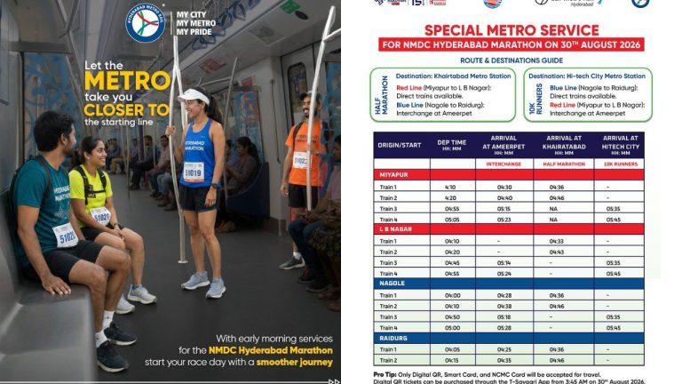 nmdc-hyderabad-marathon-special-metro-services-2026