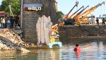 Khammam Ganesh Immersion Water Shortage Check Dams Demolition