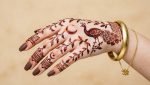 mehendi hand