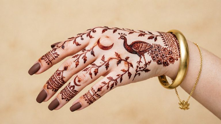 mehendi hand