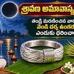 శ్రావణ అమావాస్య విశేషం.. తండ్రి మరణించిన వారు ఈ వెండి దర్భ ఉంగరం ఎందుకు ధరించాలి?