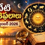 ఈరోజు రాశిఫలాలు: సెప్టెంబర్ 15, 2026.. మేషం నుంచి మీనం వరకు దినఫలాలు