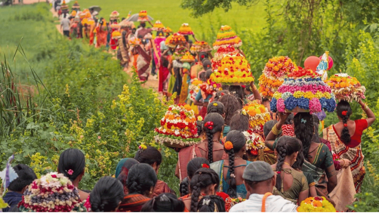 Bathukamma festival